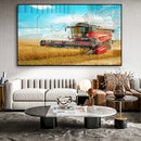 Quadro Colhedeira Mf Street Art