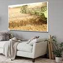 Quadro Colheita De Trigo