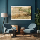 Quadro Colheita De Trigo