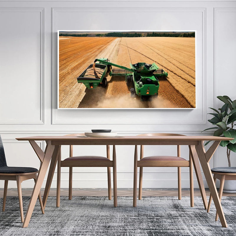 Quadro Colheitadeira E Bazuca Jd