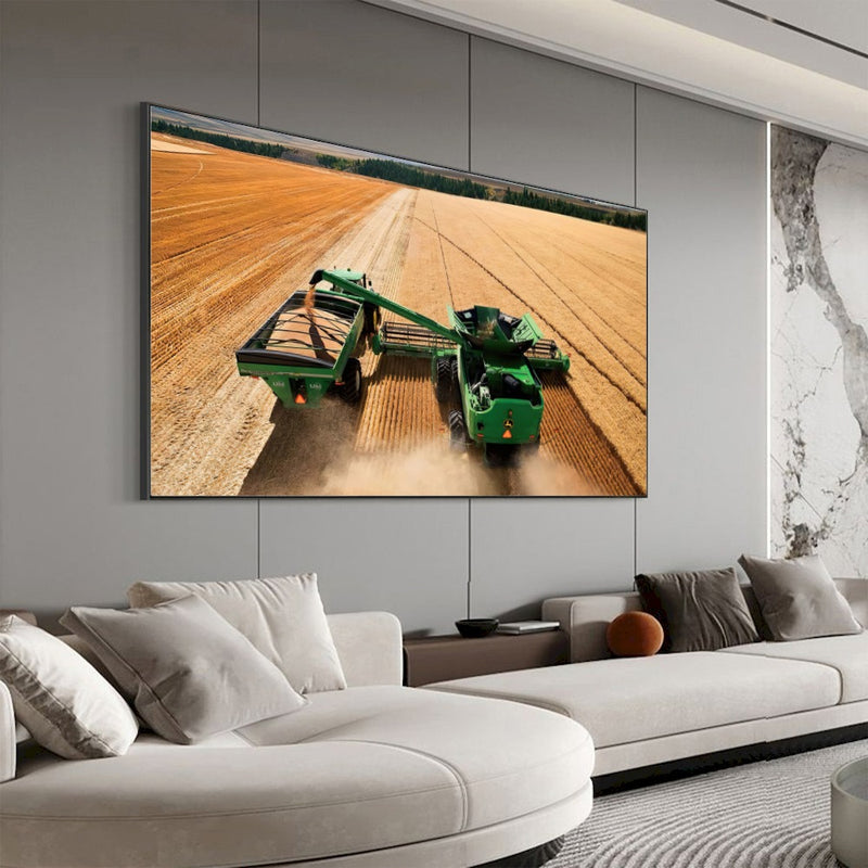 Quadro Colheitadeira E Bazuca Jd