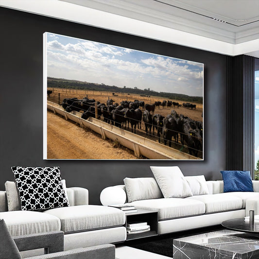 Quadro Confinamento De Gado