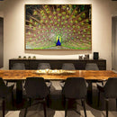 Quadro Decorativo Pavão