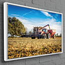 Quadro Descarregando Grãos Na Bazuca