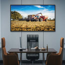 Quadro Descarregando Grãos Na Bazuca