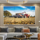 Quadro Descarregando Grãos Na Bazuca