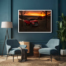 Quadro Dodge Ram Vermelha Sítio