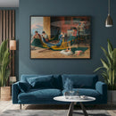 Quadro Estilo Pintura Familia Patriota Antigamente