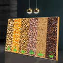 Quadro Grãos Brasil