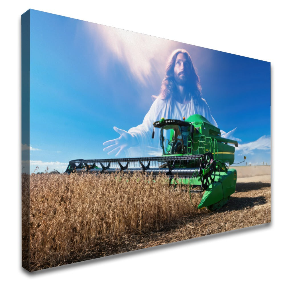 Quadro Jesus Abençoando A Colheita