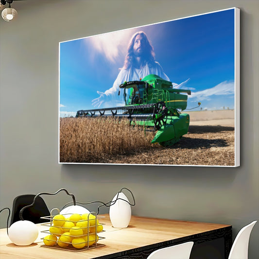 Quadro Jesus Abençoando A Colheita