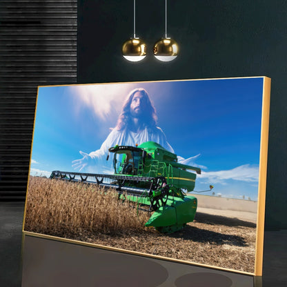 Quadro Jesus Abençoando A Colheita