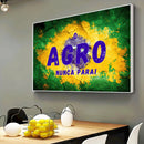 Quadro O Agro Nunca Para