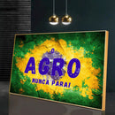 Quadro O Agro Nunca Para