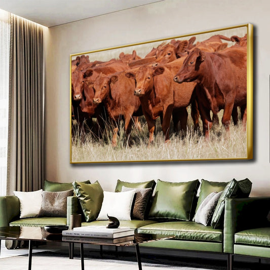 Quadro Tropa De Red Angus