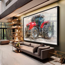 Quadro Trator Mf Street Art