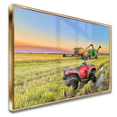 Quadro Quadriciclo 4x4 Plantação Banhado