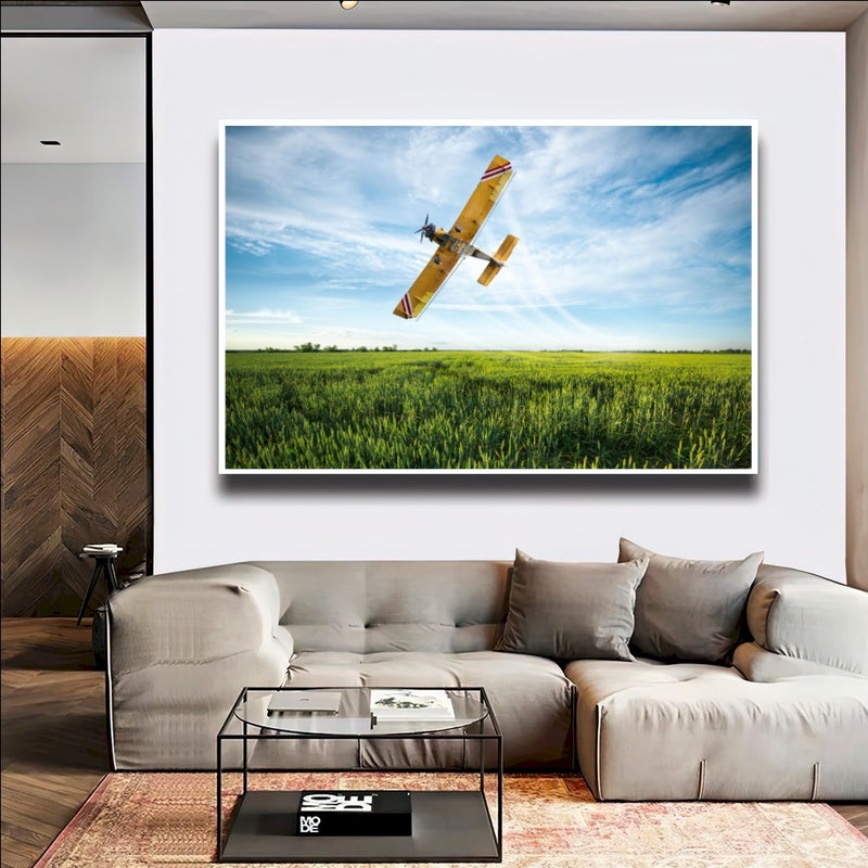 Quadro Pulverização Agrícola Aerea