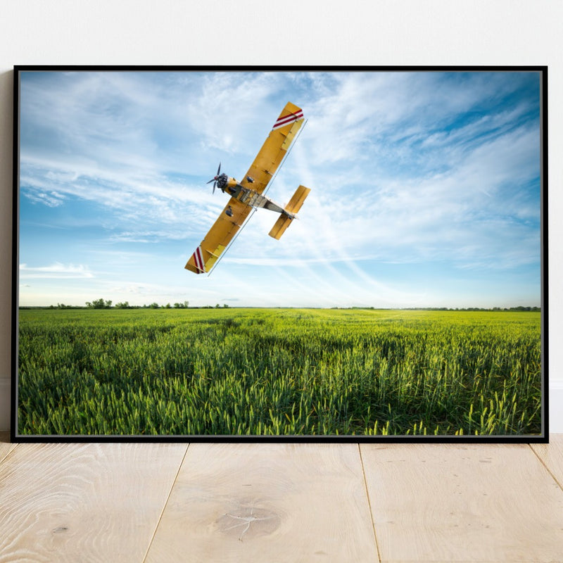 Quadro Pulverização Agrícola Aerea