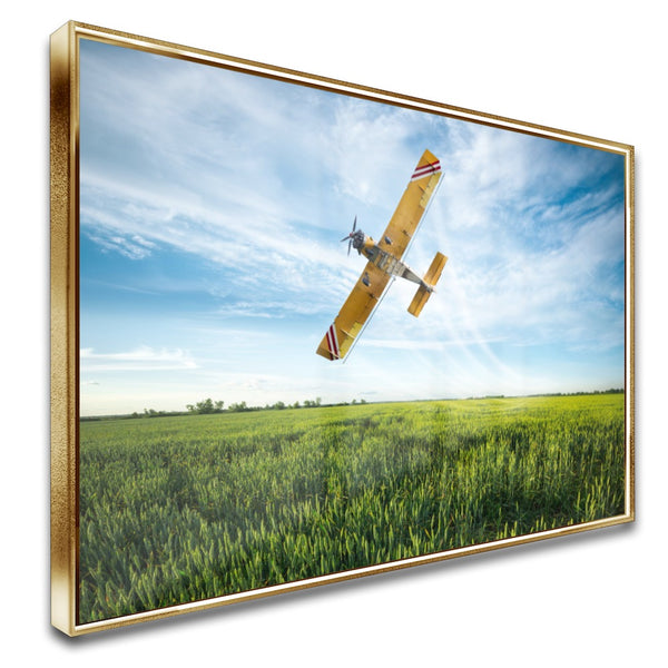 Quadro Pulverização Agrícola Aerea