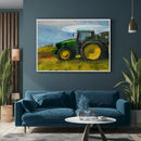 Quadro Pintura Trator Jd Campo
