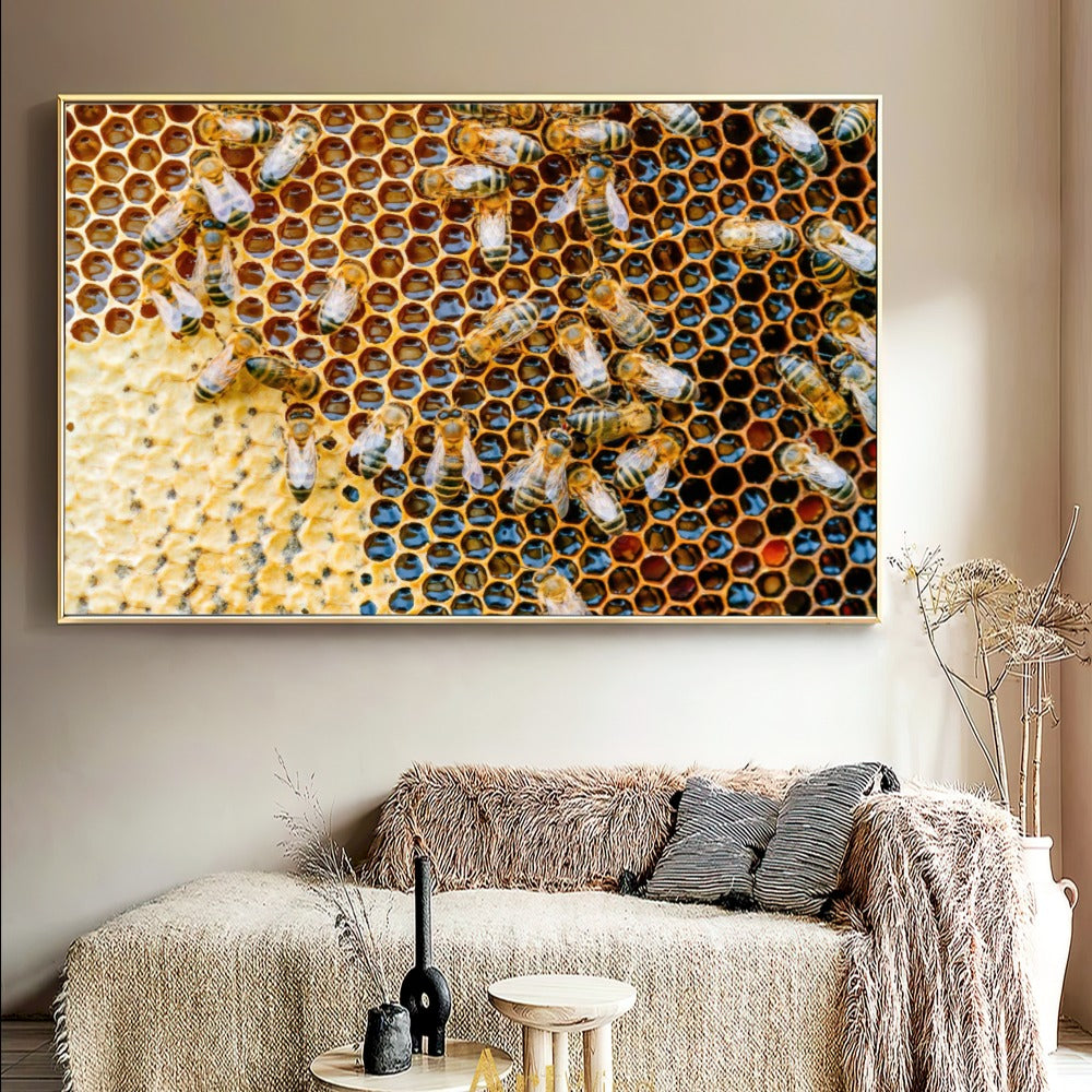 Quadro Favo De Mel