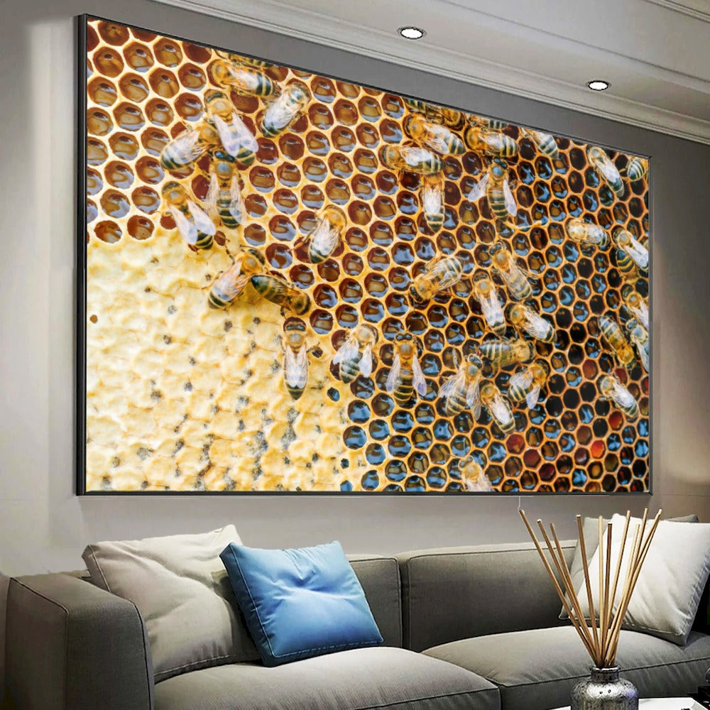 Quadro Favo De Mel