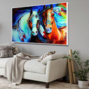 Quadro Dupla Cavalo Indígena