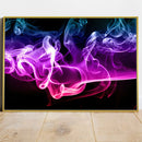 Quadro Fumaca Colorida