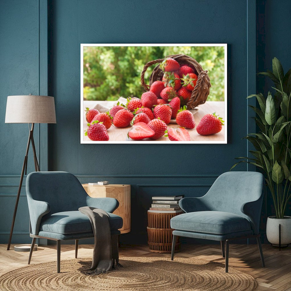Quadro Moranguinhos Maduros