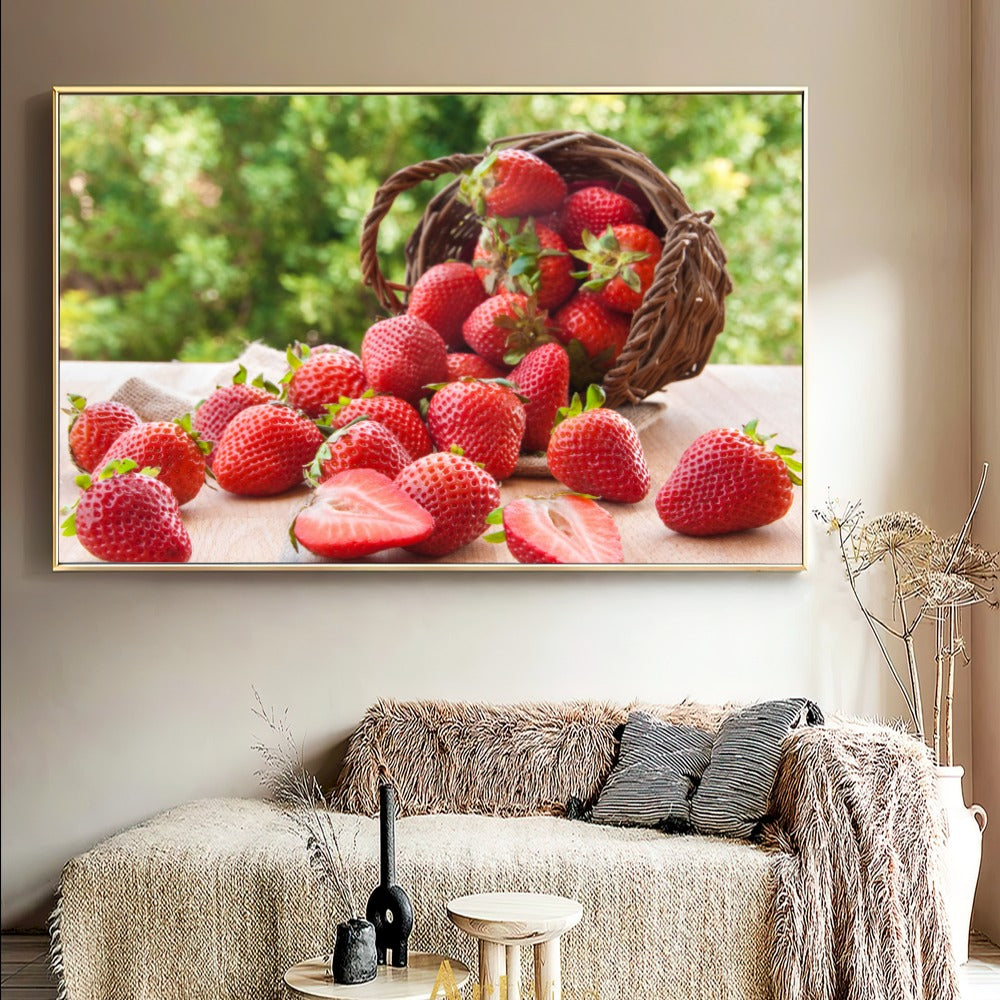 Quadro Moranguinhos Maduros