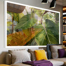 Quadro Planta Verde Singonio Decoração  Natural
