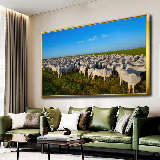 Quadro Rebanho Nelore 1000 Cabeças