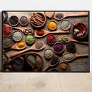 Quadro Temperos Do Brasil Colorido Cozinha