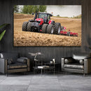 Quadro Trator Mf Estilo Pintura