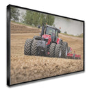 Quadro Trator Mf Estilo Pintura