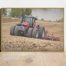 Quadro Trator Mf Estilo Pintura