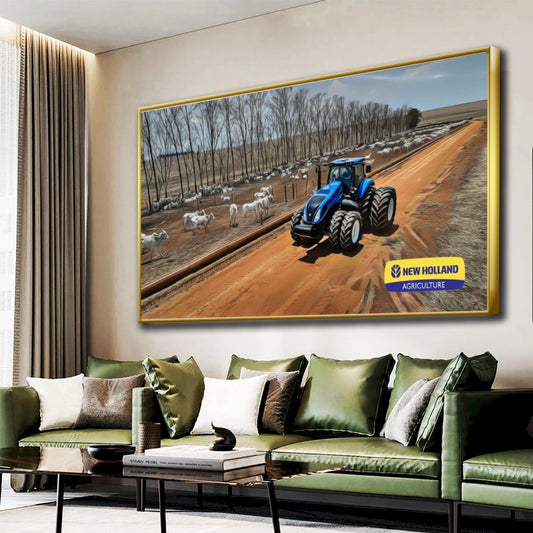 Quadro Trator NH Agro Street Art