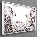 Quadro Abstrato Suíno