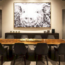 Quadro Abstrato Suíno