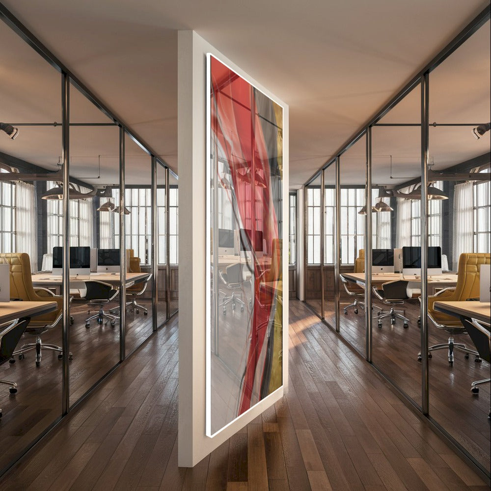 Quadro Abstrato Colorido Estilo Moderno