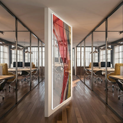 Quadro Abstrato Colorido Estilo Moderno