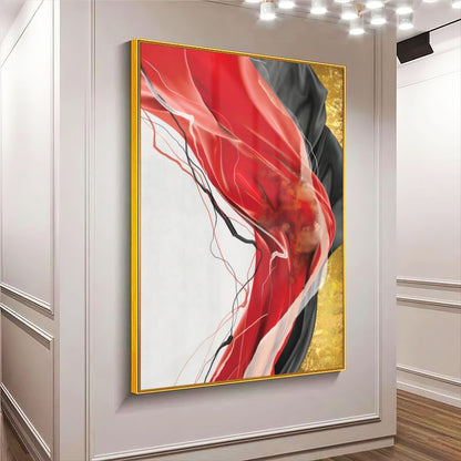 Quadro Abstrato Colorido Estilo Moderno