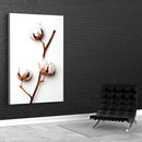 Quadro Algodão Fundo White