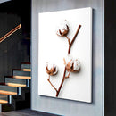 Quadro Algodão Fundo White