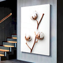Quadro Algodão Fundo White