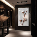 Quadro Algodão Fundo White