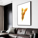 Quadro Vagem De Soja Fundo White