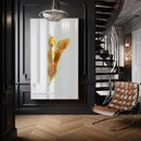 Quadro Vagem De Soja Fundo White