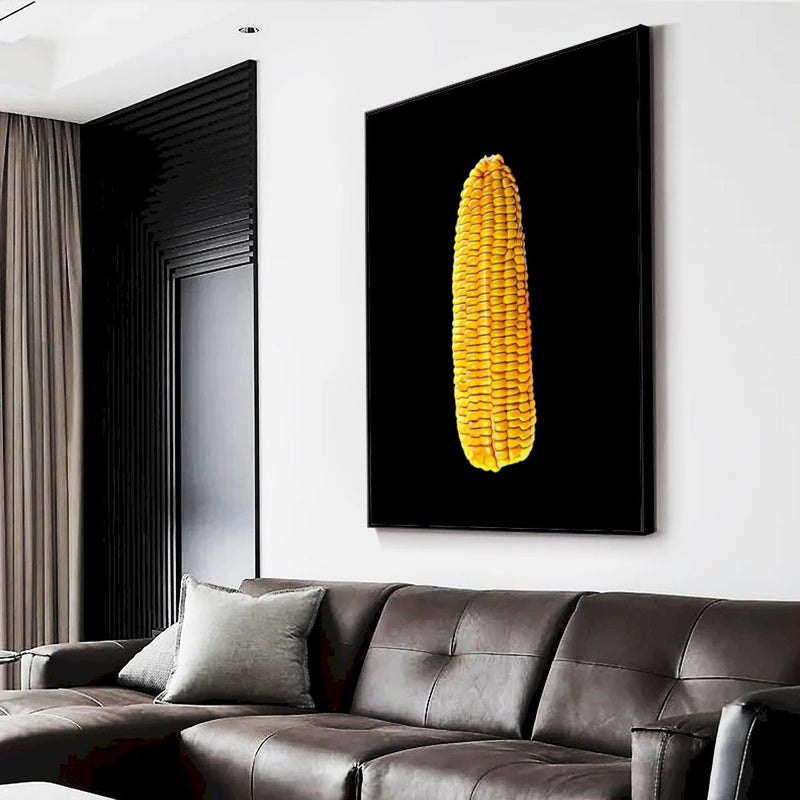Quadro Espiga De Milho Blackout